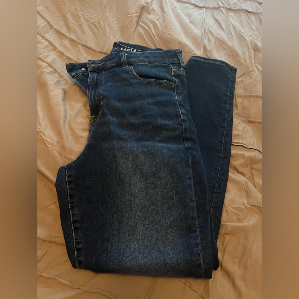 American Eagle curvy high rise jeans size 12